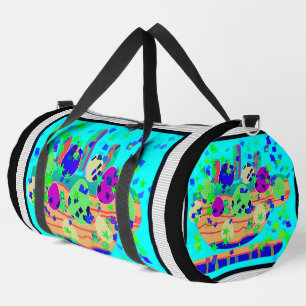 Bolso De Deporte Grande Huevos Y Gimnasio Atlético De Café En Viajes