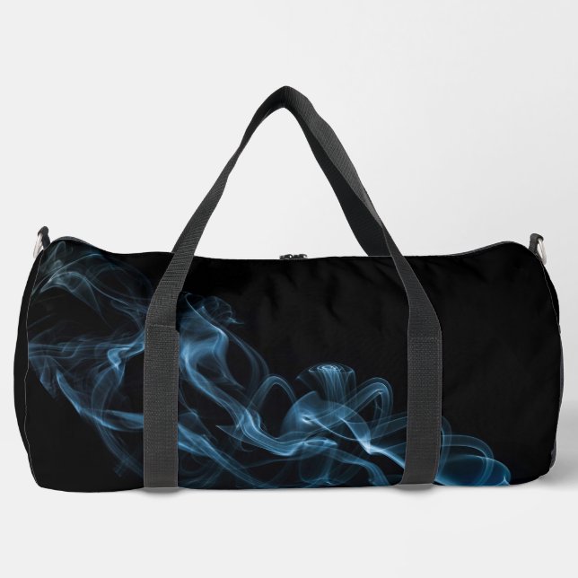 Bolso De Deporte Grande Humo azul (Anverso)