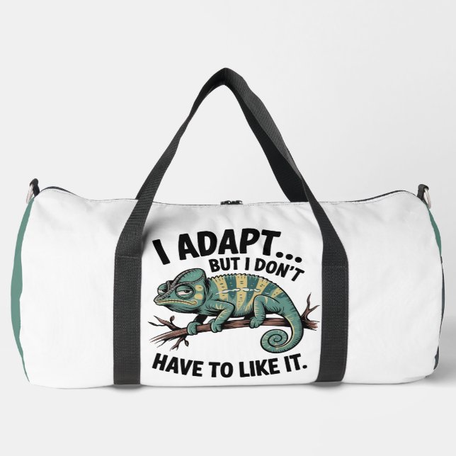 Bolso De Deporte Grande I Adapt, But Don't Like (Anverso)