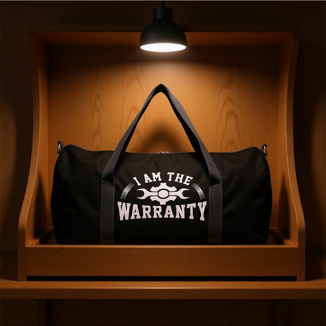 Bolso De Deporte Grande I Am The Warranty (Subido por el creador)