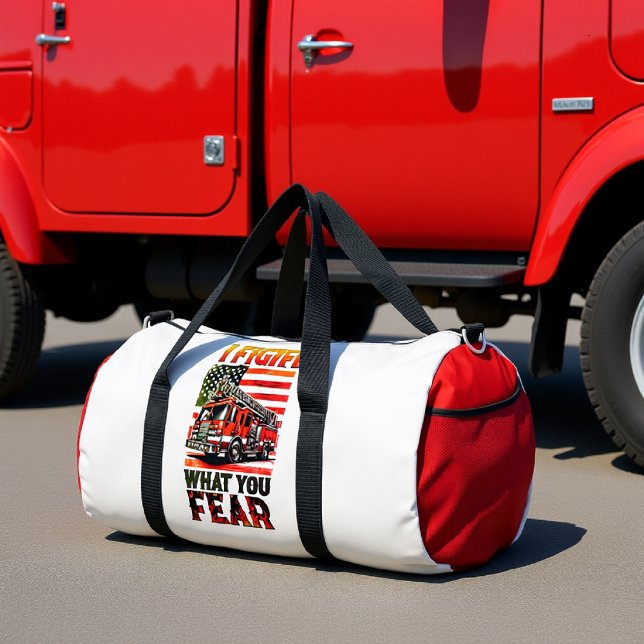 Bolso De Deporte Grande I Fight What You Fear (Subido por el creador)