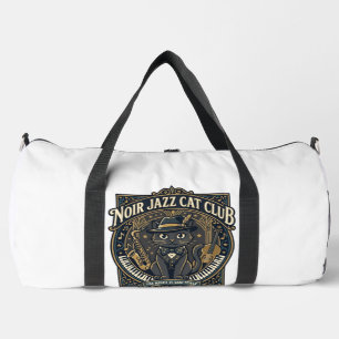 Bolso De Deporte Grande Idea de regalo para papá gato de jazz Noir - Gato