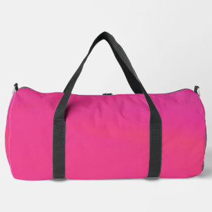 Bolso De Deporte Grande Impresión digital de giro rosado