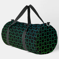 Imprimir Cortar Sew Bag Negro Diseño Verde
