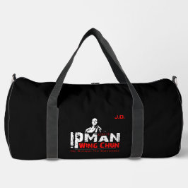 Bolso De Deporte Grande Ip Man Wing Chun Kung Fu "Sin retirada, sin rendic