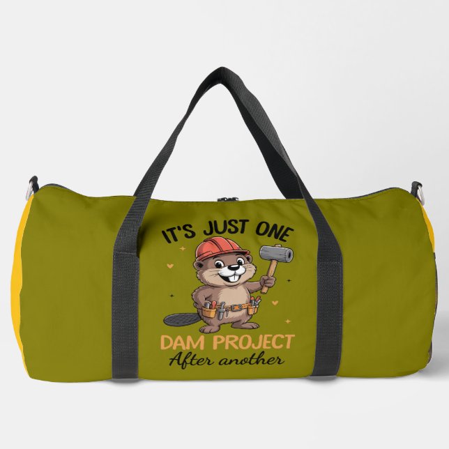 Bolso De Deporte Grande It's Just One Dam Project (Anverso)