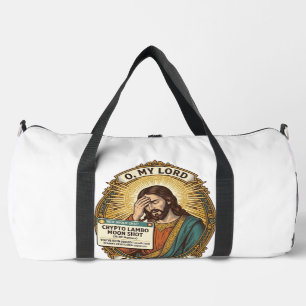 Bolso De Deporte Grande Jesús Agregó Spam Crypto Grupo Chat Molestia Humor
