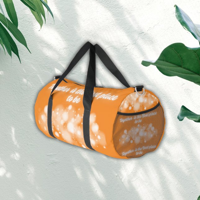 Bolso De Deporte Grande "Juntos es el mejor lugar para estar" | (Subido por el creador)