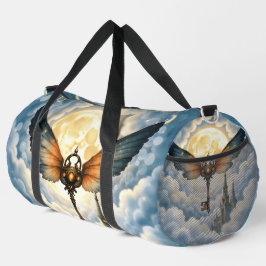 Bolso De Deporte Grande La Llave de la Eternidad – Alas Steampunk