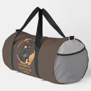 Bolso De Deporte Grande la vida siempre comienza después del café