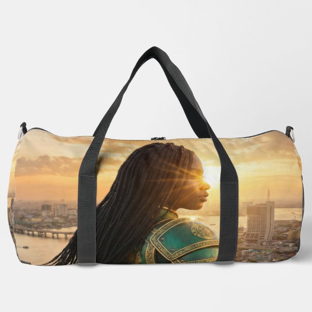 BOLSO DE DEPORTE GRANDE LAGOS - NIGERIA (Anverso)