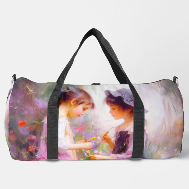 Bolso De Deporte Grande Lavanda (Anverso)