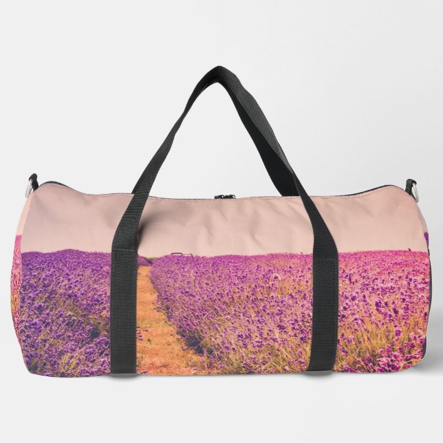Bolso De Deporte Grande Lavander (Anverso)