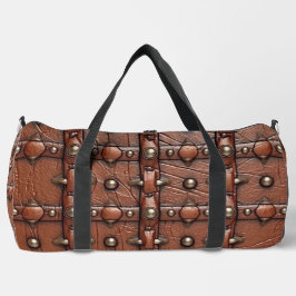 Bolso De Deporte Grande Leather Look