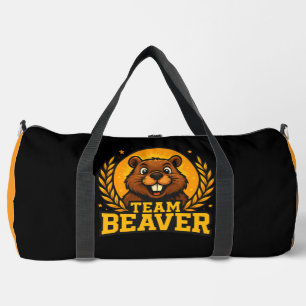 Bolso De Deporte Grande Lema del Equipo Castor