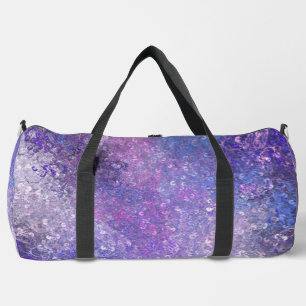 Bolso De Deporte Grande Lentejuelas rosadas y moradas Brillo 
