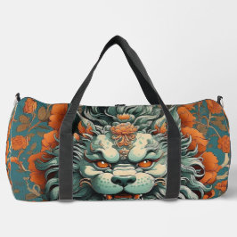 Bolso De Deporte Grande León de la sabiduría Flu 