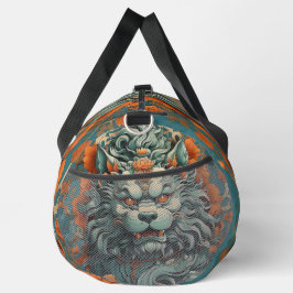 Bolso De Deporte Grande León de la sabiduría Flu