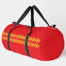 Bolso De Deporte Grande Líneas de Estrellas Grandes