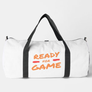 Bolso De Deporte Grande listo para jugar