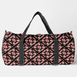 Bolso De Deporte Grande Loto Rosa Clásico