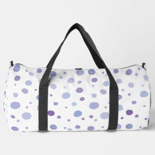 Bolso De Deporte Grande lunares pintados a mano