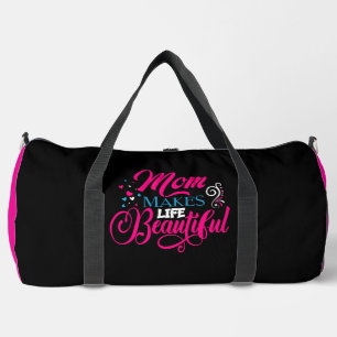 Bolso De Deporte Grande Mamá Hace La Vida Hermosa