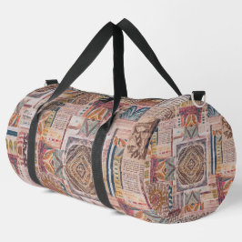 Bolso De Deporte Grande Mandala Patchwork Duffle Bag