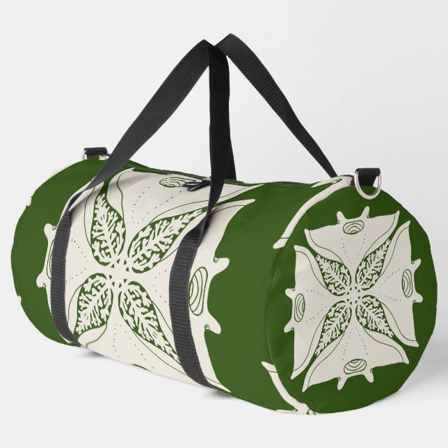 Bolso De Deporte Grande Manta Ray hawaiian Quilt (Esquina izquierda)