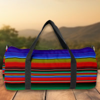 Manta Serape Mexicana México Colorida
