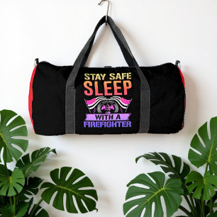 Bolso De Deporte Grande Mantente Seguro Duerme Bombero