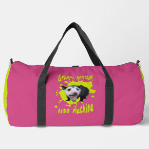 Bolso De Deporte Grande Máquina de Siseo Oposum Divertido Gruñón Feral Hum