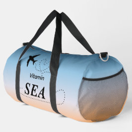 Bolso De Deporte Grande Mar de Vitamina Color Naranja de Verano