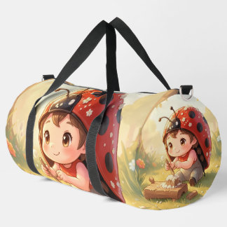 Bolso De Deporte Grande Marienkäfer und das verborgene Nektarkönigreich