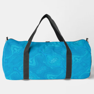 Bolso De Deporte Grande Mármol Azul Abstracto Personalizado HP Lap