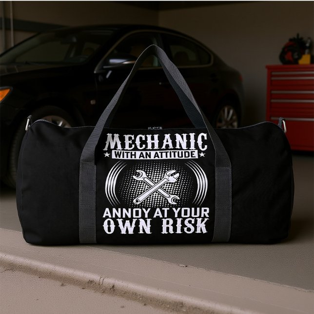 Bolso De Deporte Grande Mecánico Con Actitud (Subido por el creador)