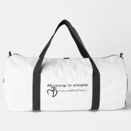 Bolso De Deporte Grande Mi historia es simple