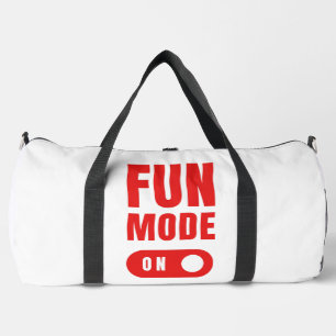 Bolso De Deporte Grande modo de diversión activado