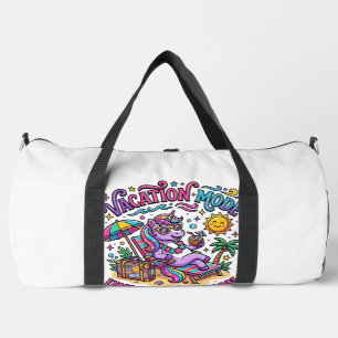 Bolso De Deporte Grande Modo de Vacaciones de Unicornio Edición Unicornio 