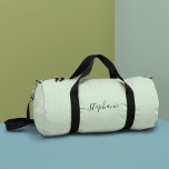Bolso De Deporte Grande Monograma de nombre simple minimalista<br><div class="desc">Este diseño puede ser personalizado en el área proporcionada cambiando la foto y/o el texto. O puede personalizarse haciendo clic en Personalizar esta plantilla y, a continuación, eligiendo la opción de hacer clic en el personalizar y eliminando o cambiando el color del fondo, agregando texto, cambiando el color o estilo...</div>