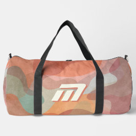 Bolso De Deporte Grande Monograma deportivo minimalista terroso de terraco