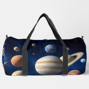 Bolso De Deporte Grande Montaje del sistema solar