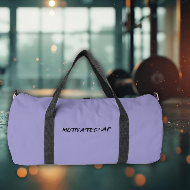 Bolso De Deporte Grande Motivated AF Gym Gear (Subido por el creador)
