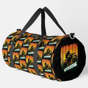 Bolso De Deporte Grande Motocross naturaleza motocicleta deportiva piloto