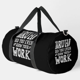 Bolso De Deporte Grande ¡Muéstrame Tu Trabajo!