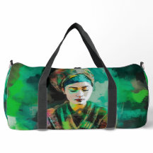 Mujer en verde