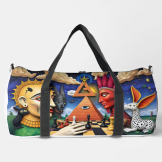 Bolso De Deporte Grande Mundo Surreal de Ulysses