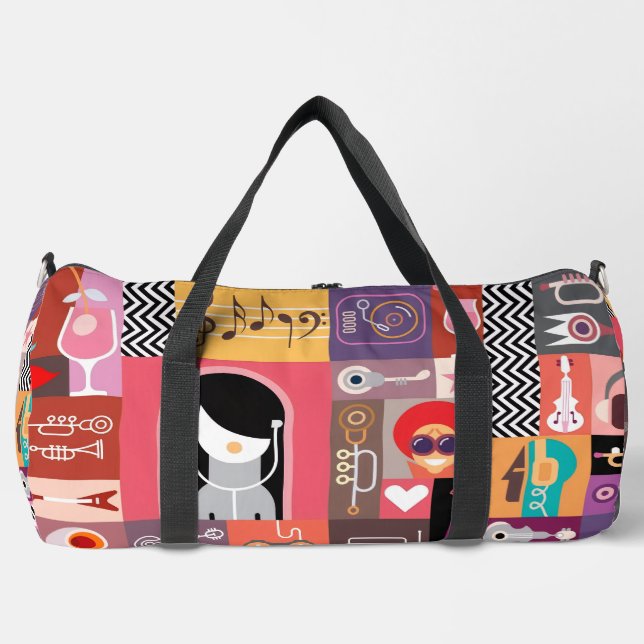 Bolso De Deporte Grande música (Anverso)