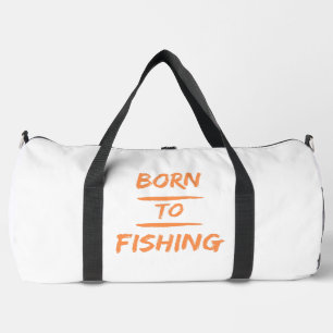 Bolso De Deporte Grande nacidos de la pesca