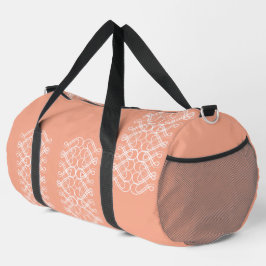 Bolso De Deporte Grande Naranja Pálido Grande